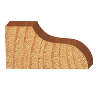 3296 Traditional Table Edge Router Bit 1" PW 2-1/2" D X 3/4" CL X 2-1/2" OL alt 0