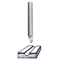 SC40 Round Bottom Veining Router Bit 3/32" R X 3/16" D X 3/8" CL 2" OL alt 0