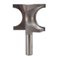 1435 Half Round (Bull Nose) Router Bit 1/2" SH 5/8" R X 1-1/4" Co X 1-3/4" CL 2-3/16" D alt 0