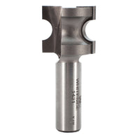 1431 Half Round (Bull Nose) Router Bit 1/2" SH 3/16" R X 3/8" Co X 7/8" CL 1" D alt 0