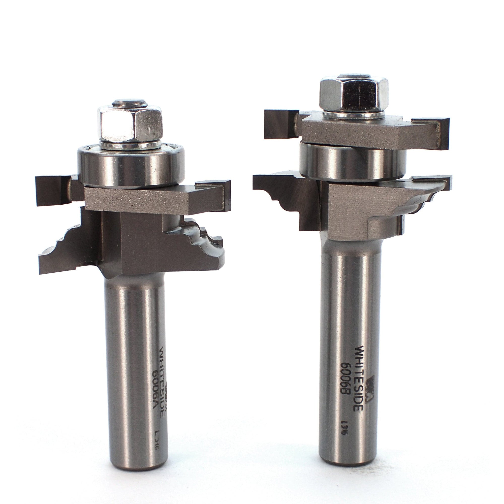 Classical Stile and Rail Door Router Bit Set - 1/2" SH - 1-5/8" OD x 7/8" - 2 Piece alt 0