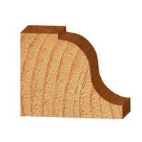 2210 Roman Ogee Router Bit 3/8" R X 2" D 1" CL 2-3/4" OL alt 0