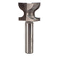 6045 Window Sill Edge/Finger Pull Router Bit 7/32" R X 1-1/4" D X 13/16" CL X 2-7/8" OL alt 0