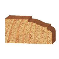 6022 Front Face Door Edge Router Bit 1/2" SH 1-3/4" D X 3/8" CL X 2-1/4" OL alt 0