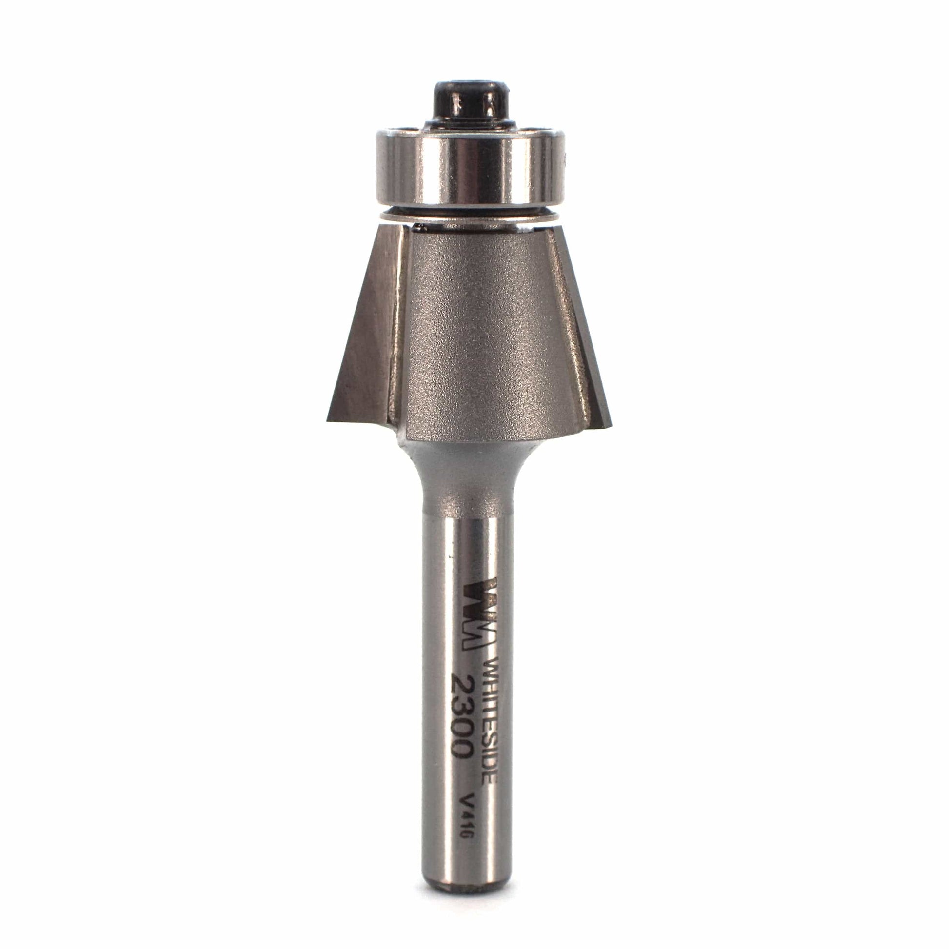 2300 Edge Bevel Router Bit 15 A 1/4" SH 1/2" CL X 1/2" CH 2" OL alt 0