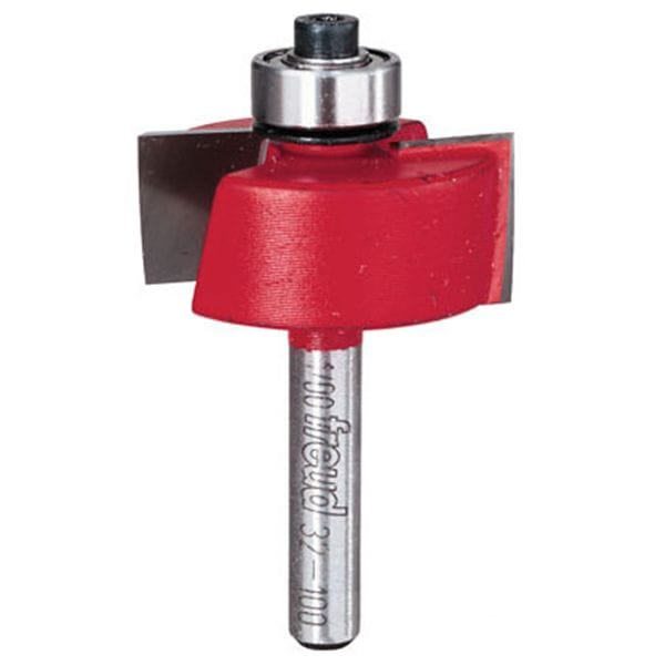 32-100 Rabbeting Router Bit 1/4" SH 1-1/4" D 3/8" CD 1/2" CL alt 0
