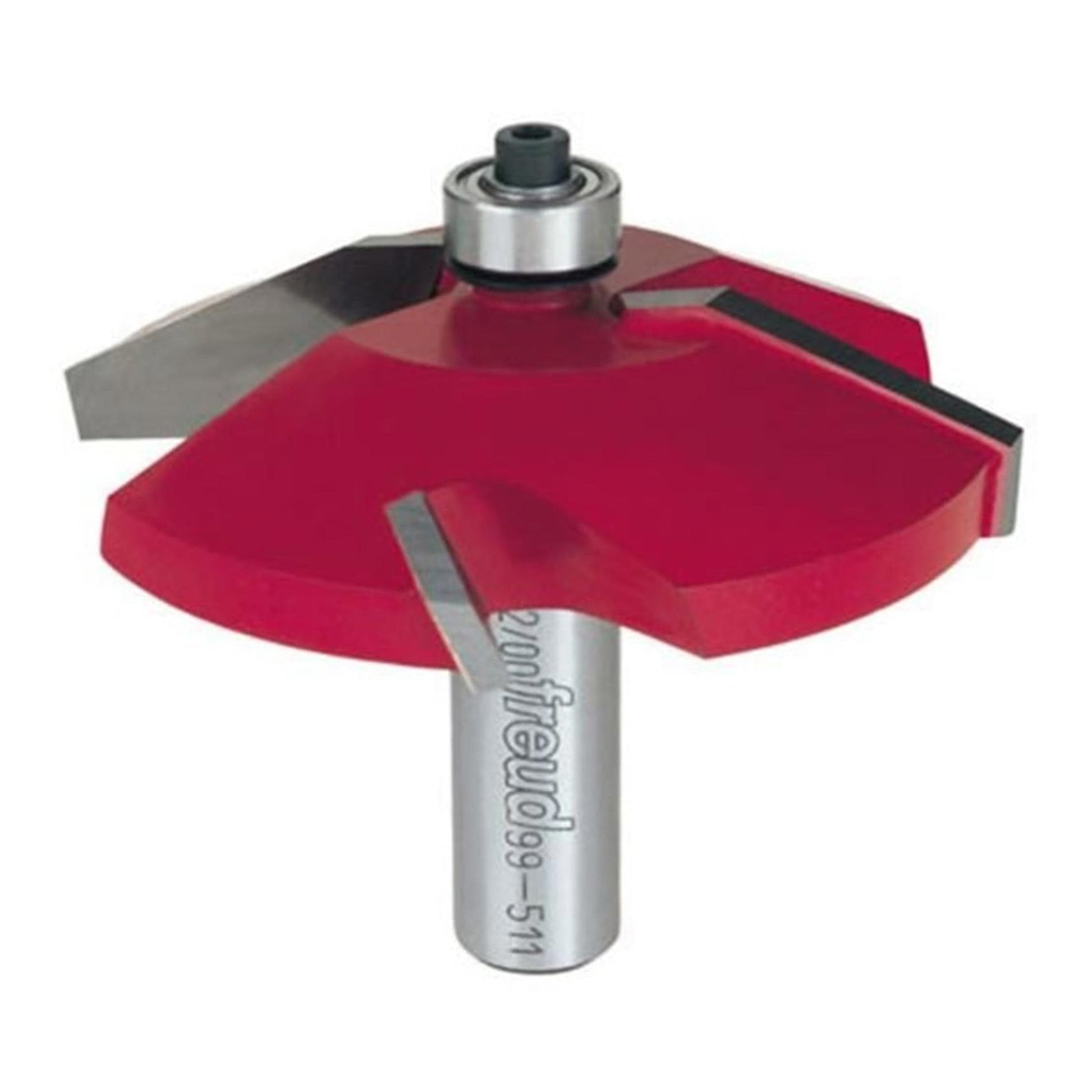 99-511 Quadra-Cut Raised Panel Router Bit Bevel 1/2" Shank alt 0