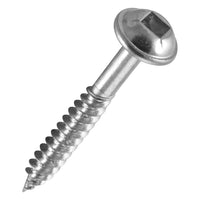 Pocket Hole Screws for Hardwoods- 1 1/4" Long Fine Self-Cutting Threaded Square Drive- 500 Piece 