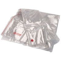 54" x 109" 20 Mil Poly Replacement Bag With CB-2 Closure Bar. alt 0