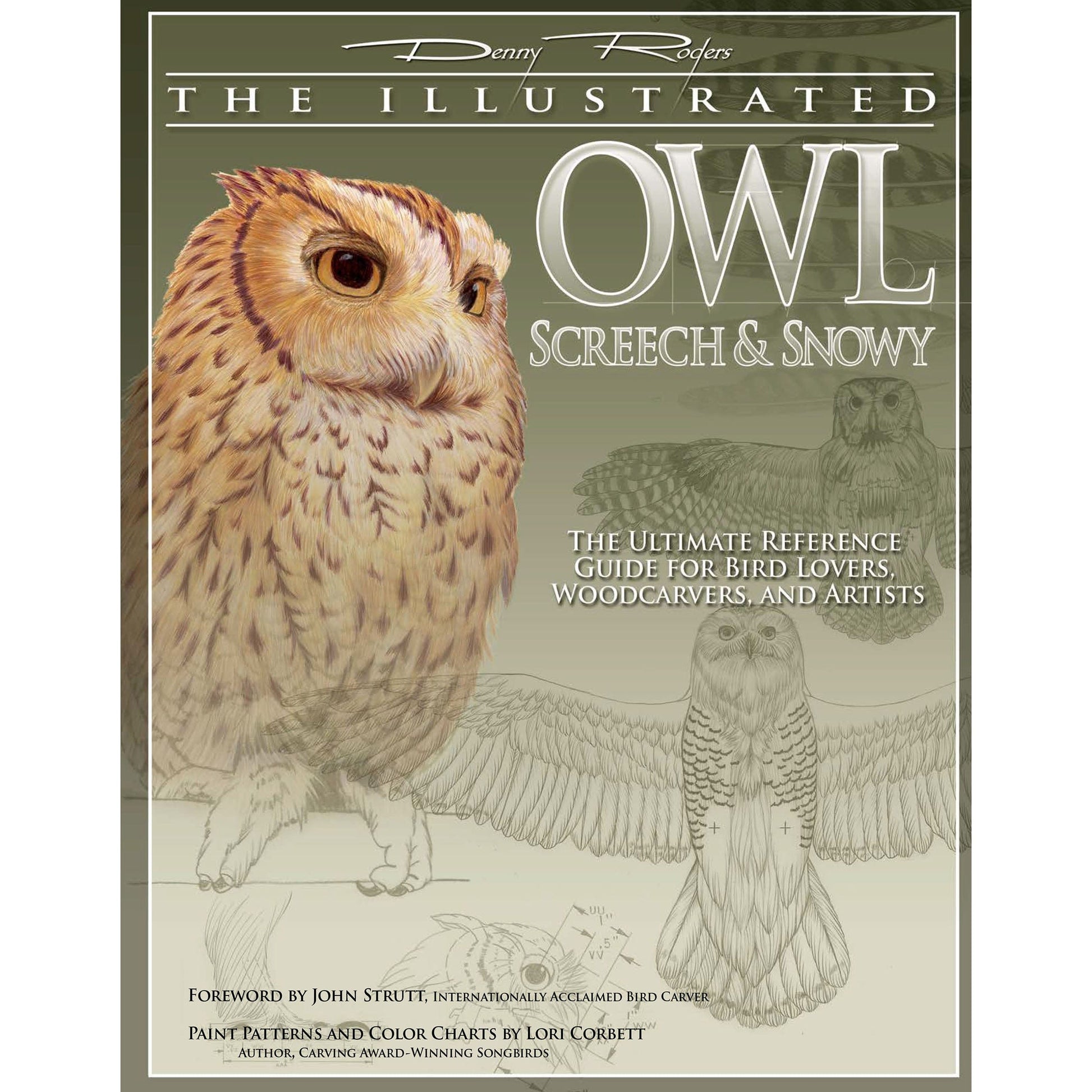 Illustrated Owl - Screech & Snowy: the Ultimate Reference for Bird Lovers, Woodcarvers, and Artists alt 0