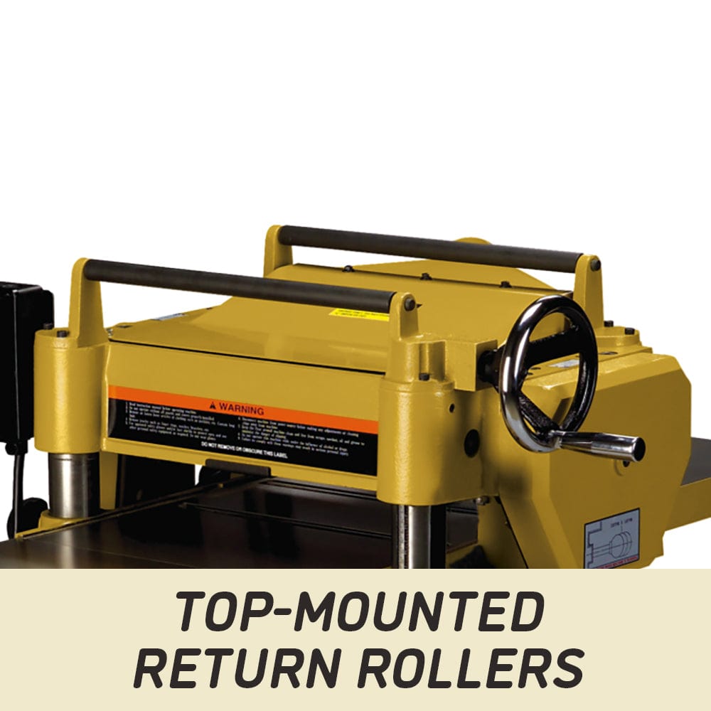 15" Planer - 3 HP 1 Ph 230V - Helical Cutterhead - Model 15HH