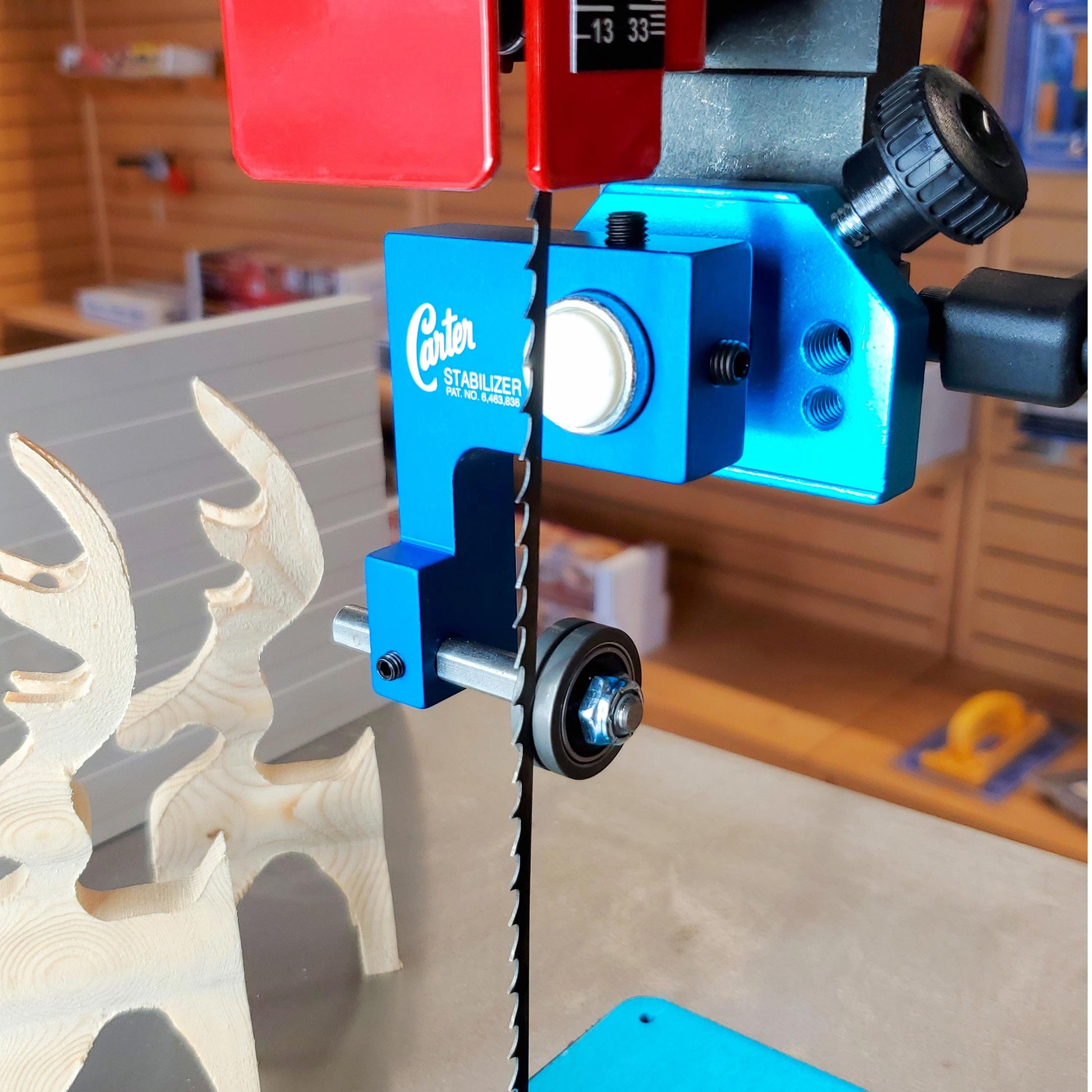 Bandsaw Blade Stabilizer for Laguna and Jet alt 0