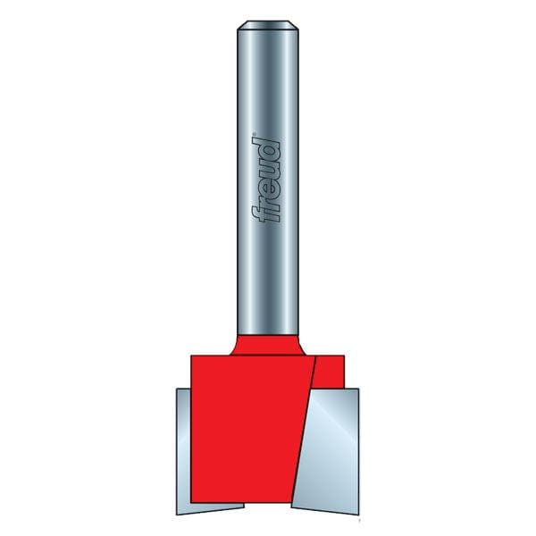 16-504 Mortising Router Bit with Top Bearing 1/4" SH 3/4" D 3/4" CL alt 0