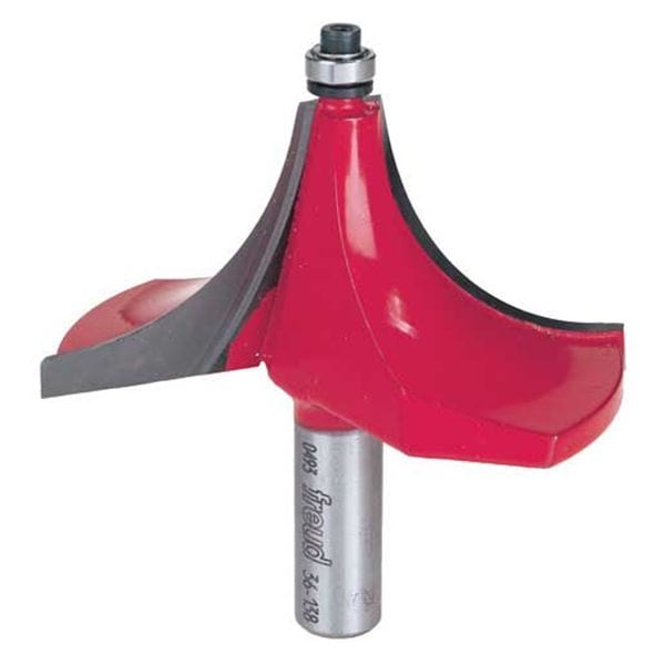 36-138 Beading Router Bit 3-1/4"D 1-3/8"R 1/2"SH alt 0