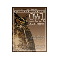 Illustrated Owl - Barn, Barred & Great Horned alt 0