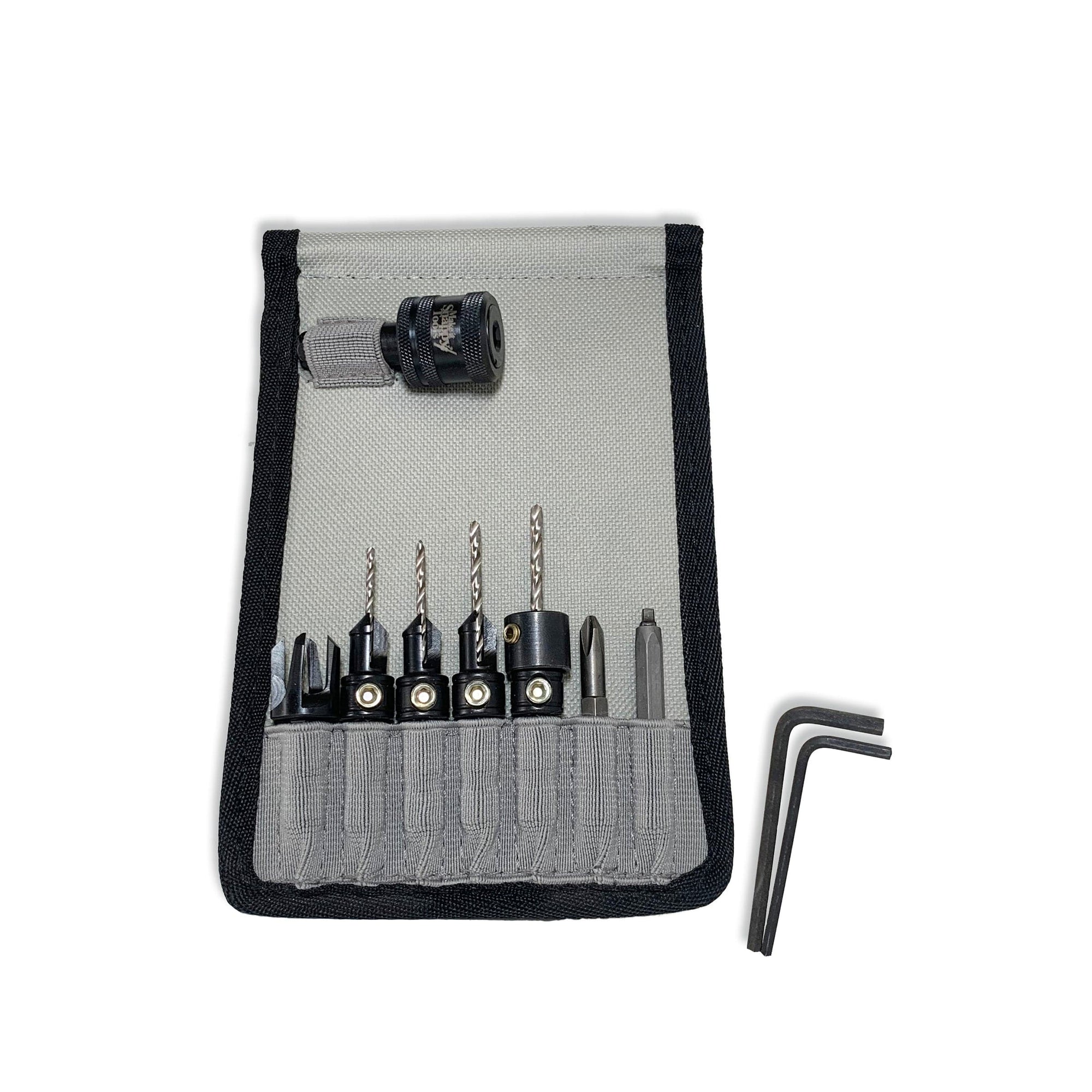 Deluxe Countersink Set in Belt Clip Pouch alt 0