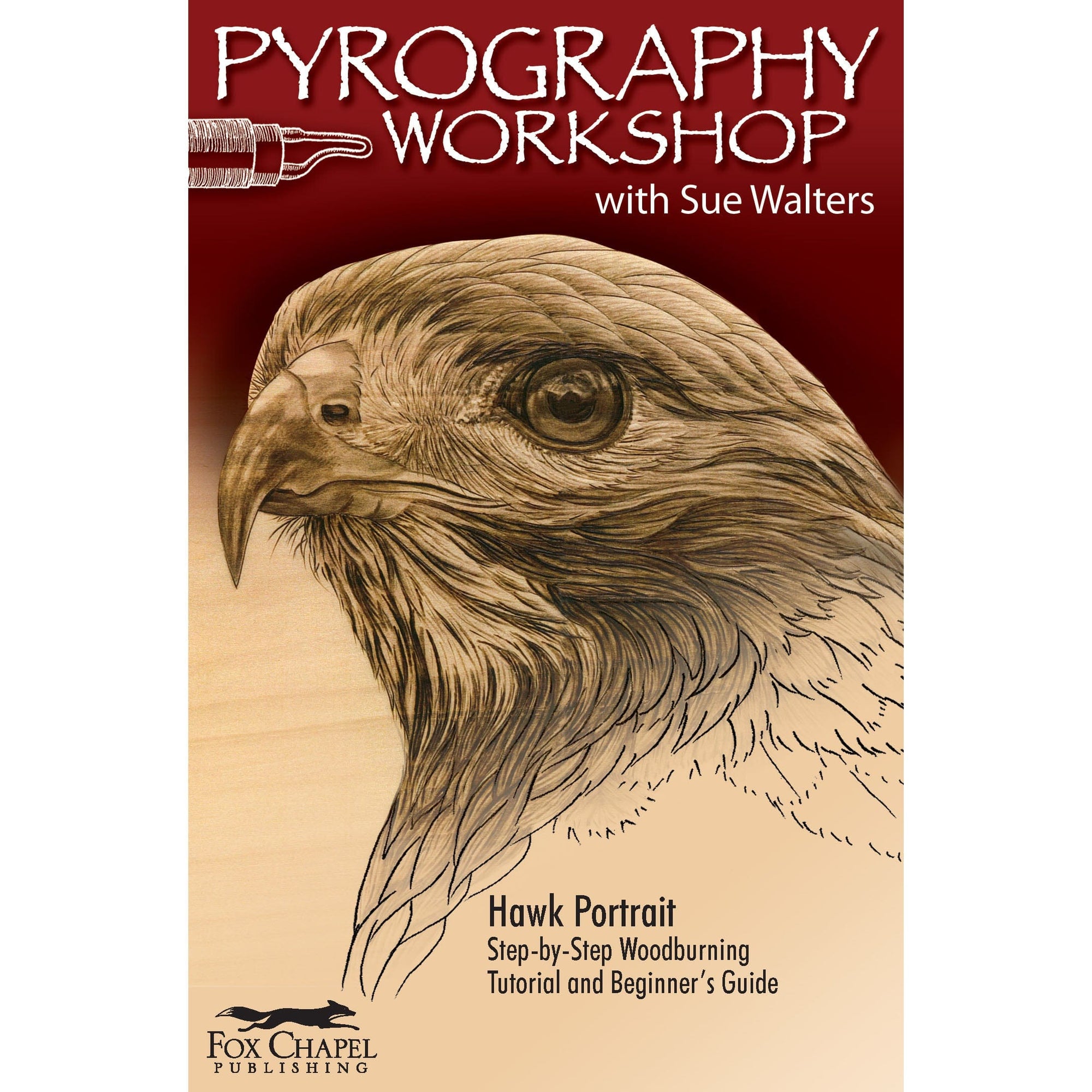 Pyrography Workshop with Sue Walters 2-DVD Set and Booklet alt 0