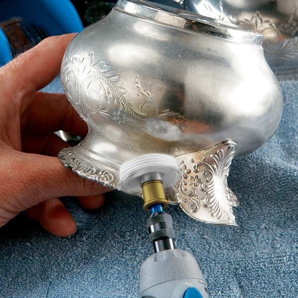 EZ Lock Cloth Polishing Wheel, alt 0