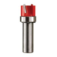 16-524 Mortising Router Bit with Top Bearing 1/2" SH 1-1/4" D 5/8" CL alt 0