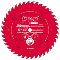 P410T Fusion Circular Saw Blade 10" x 5/8" Bore x 40 Tooth Thin Kerf alt 0