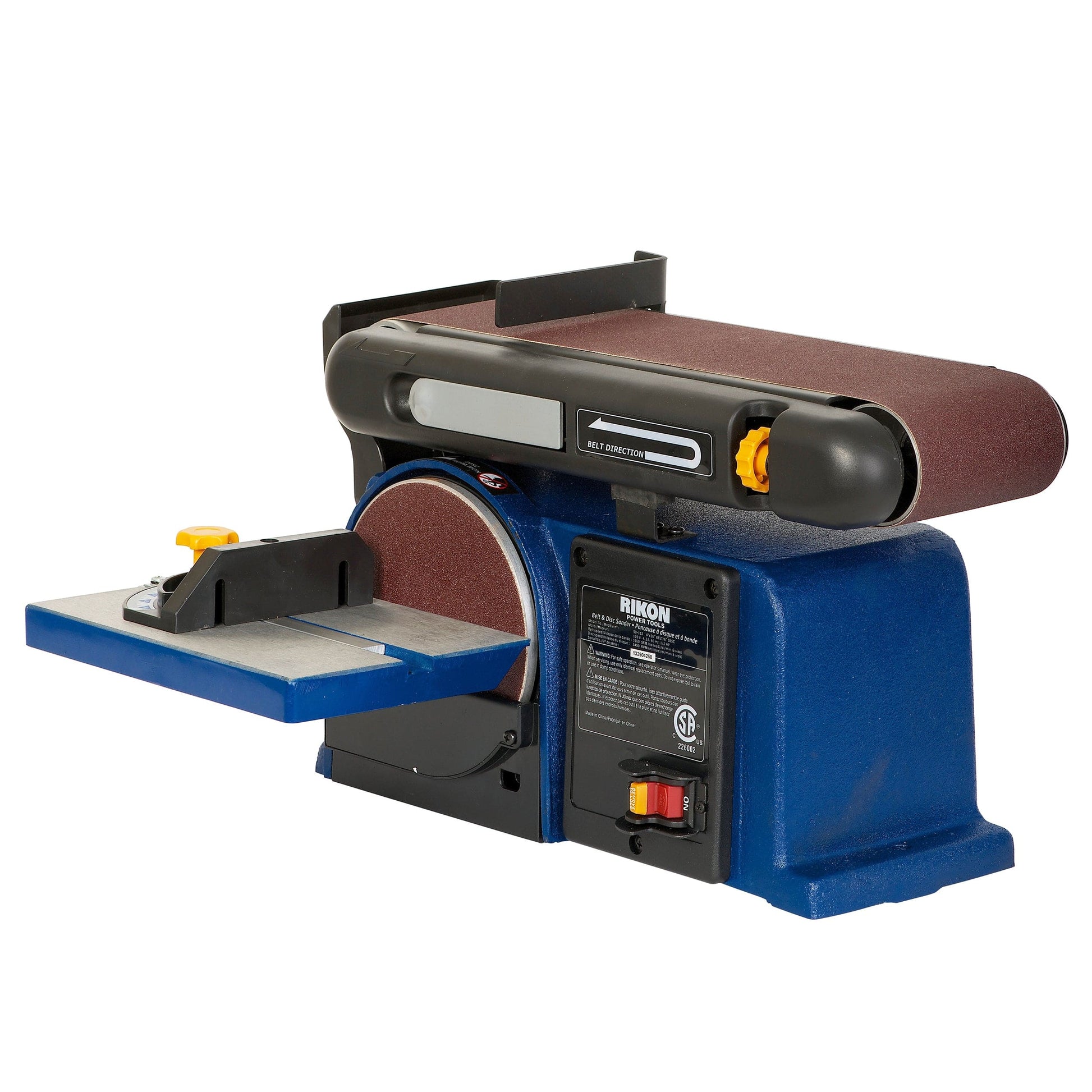 4" x 36" Belt / 6" Disc Sander - 1/2 HP alt 0