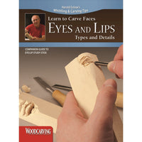 Learn to Carve Faces: Eyes and Lips Booklet alt 0