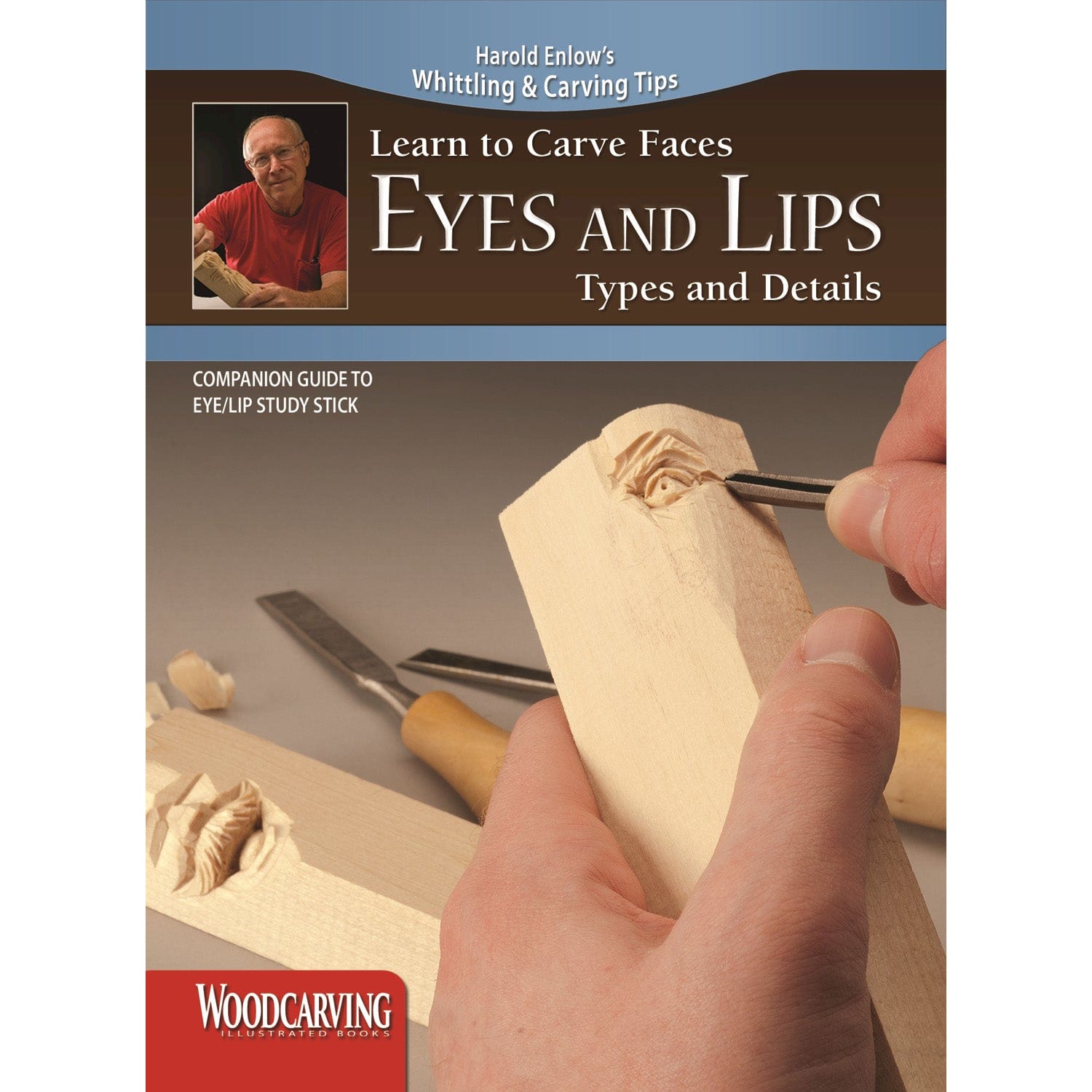 Learn to Carve Faces: Eyes and Lips Booklet alt 0