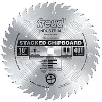 10" Full Kerf Heavy Duty Stacked Chipboard Blade alt 0