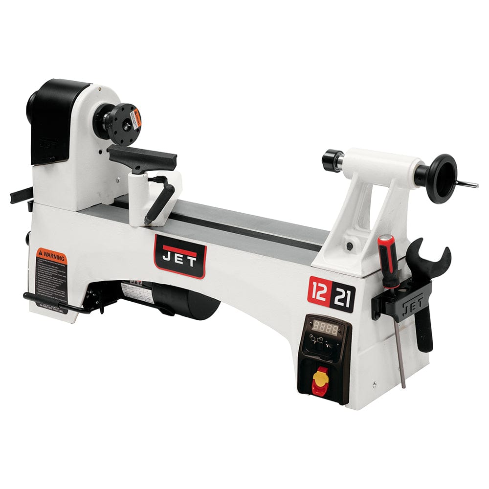 12" x 21" Variable Speed Wood Lathe - 1 HP 1 Ph 115V - 1221VS