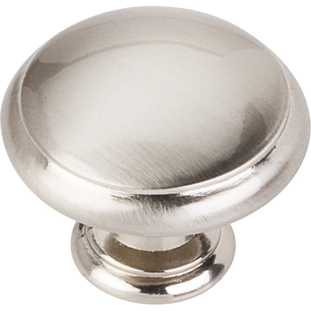 Gatsby Knob, 1-3/16" Dia.,  Satin Nickel alt 0