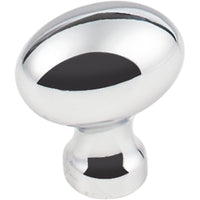 Bordeaux Knob, 1-3/16" O.L., Polished Chrome alt 0