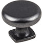 Belcastel 1 Knob, 1-3/8" Dia.,  Gun Metal alt 0
