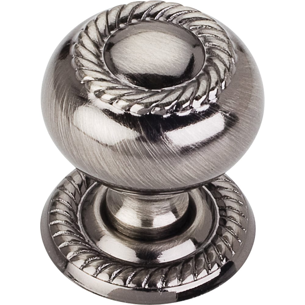 Rhodes Knob, 1-1/4" Dia., Brushed Black Nickel alt 0