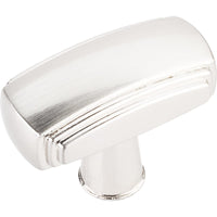 Delgado Knob, 1-9/16" O.L.,, Satin Nickel alt 0