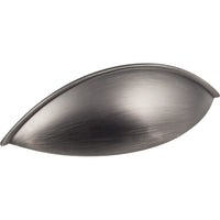 Bordeaux Pull, 96 mm C/C, Brushed Pewter alt 0