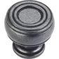 Bremen 2 Barrel Knob, 1-3/16" Dia.,  Gun Metal alt 0