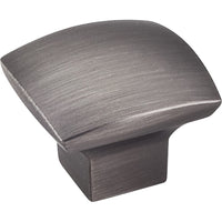 Sonoma Knob, 1-3/16" O.L.,, Brushed Pewter alt 0
