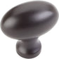 Lyon Knob, 1-9/16" O.L., Dark Bronze alt 0