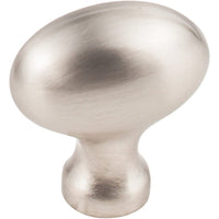 Lyon Knob, 1-9/16" O.L., Satin Nickel alt 0