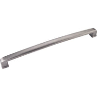 Milan 1 Appliance Handle, 12" C/C, Brushed Pewter alt 0