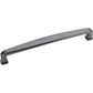 Milan 1 Plain Square Pull, 160 mm C/C, Gun Metal alt 0