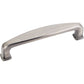 Milan 1 Plain Square Pull, 96 mm C/C, Brushed Pewter alt 0