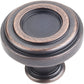 Lafayette Knob, 1-3/8" Dia.,  Brushed Oil Rubbed Bronze alt 0