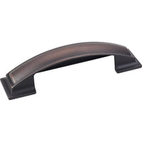 Annadale Pillow Top Cup Pull, 96 mm C/C, Brushed Oil Rubbed Bronze alt 0