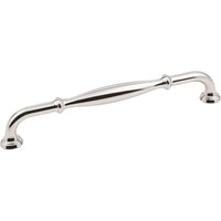 Tiffany Pull, 192 mm C/C, Polished Nickel alt 0