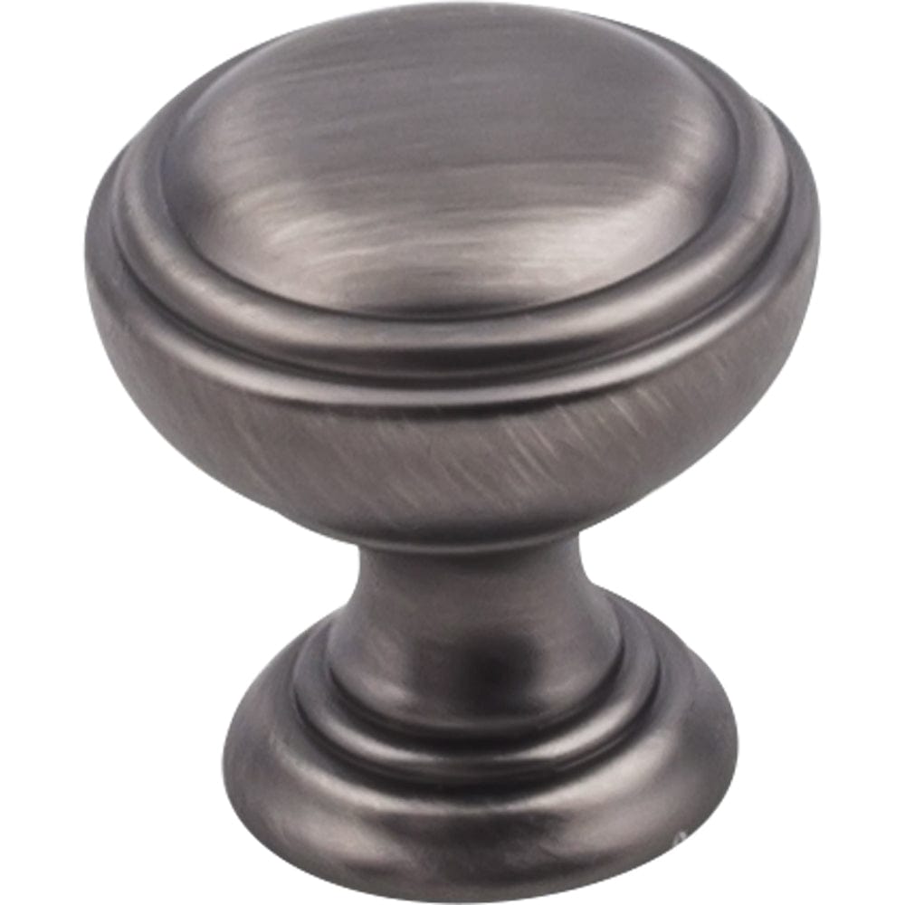 Tiffany Knob, 1-1/4" Dia.,  Brushed Pewter alt 0