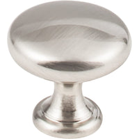 Knobs 1-3/16" Dia 10-pack, Satin Nickel alt 0