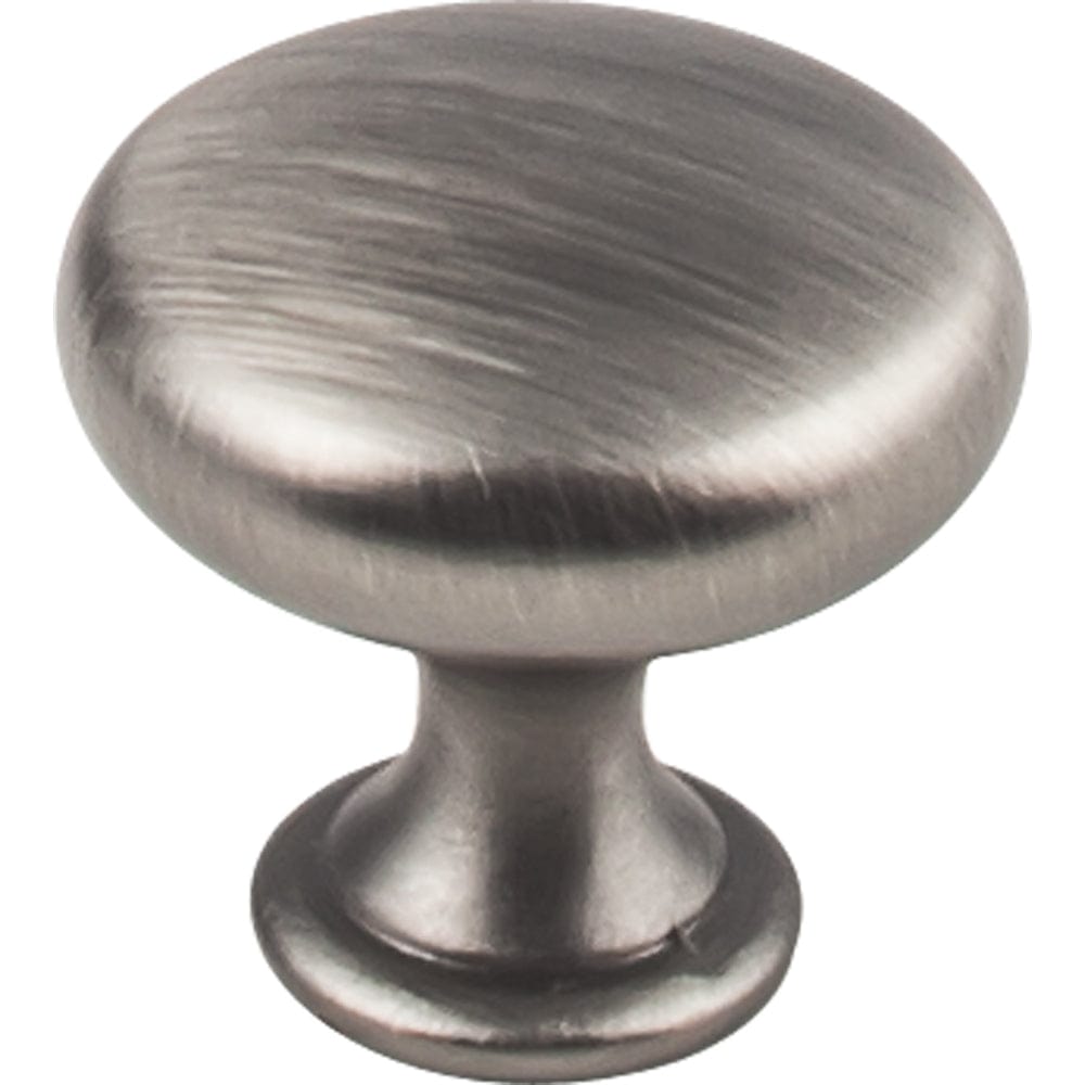 Madison Knob, 1-3/16" Dia.,  Brushed Pewter alt 0