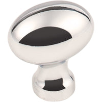 Bordeaux Knob, 1-3/16" O.L., Polished Nickel alt 0