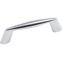 Zachary Pull, 3" C/C, Polished Chrome alt 0